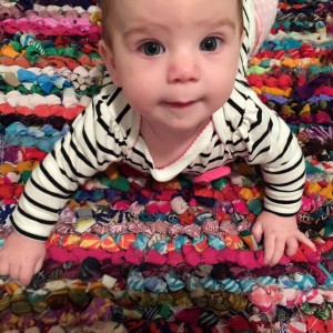 baby on rug 4