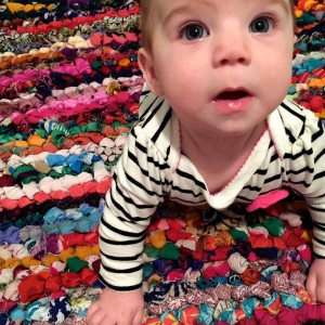 baby on rug 5