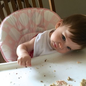 baby eating bread 3